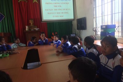 Liên đội trường TH Y Ngông tổ chức chuyên đề Phòng chống xâm hại tình dục trẻ em, tai nạn thương tích và bạo lực học đường ở Tiểu học. ngày 1/6/2020