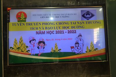 LIÊN ĐỘI TUYÊN TRUYỀN PHÒNG CHỐNG TAI NẠN THƯƠNG TÍCH VÀ BẠO LỰC HỌC ĐƯỜNG NĂM HỌC 2021- 2022