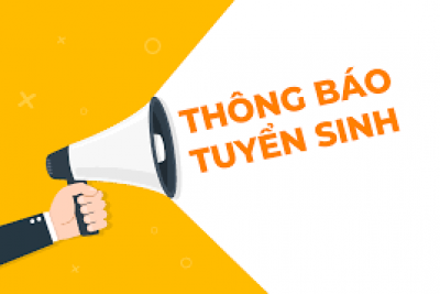THÔNG BÁO TUYẺN SINH