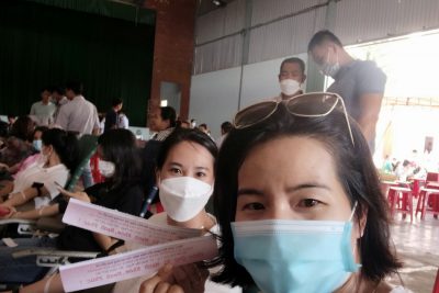 Hưởng ứng hiến máu tình nguyện đợt I tại thị xã Buôn Hồ