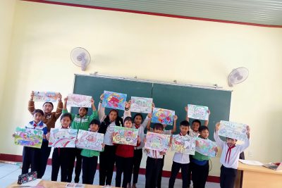 Hưởng ứng cuộc thi Ý tưởng trẻ thơ của công ty HODA Việt Nam. Học sinh trường TH Y Ngông tham gia sôi nổi một sân chơi đầy thú vị và ý nghĩa